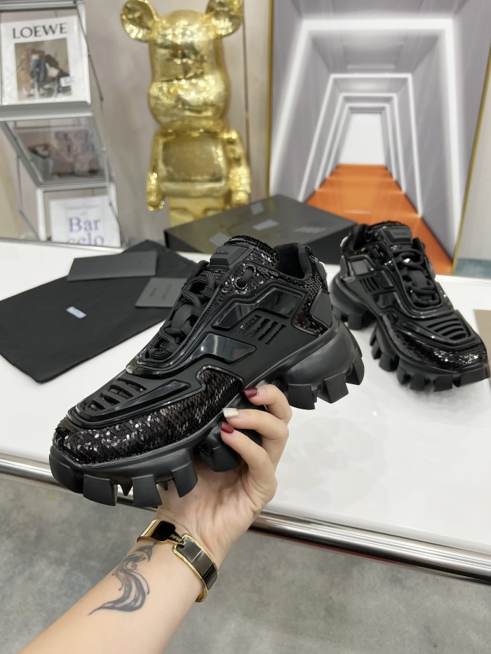 Men    P*rada Top Sneaker  （ maikesneakers ）