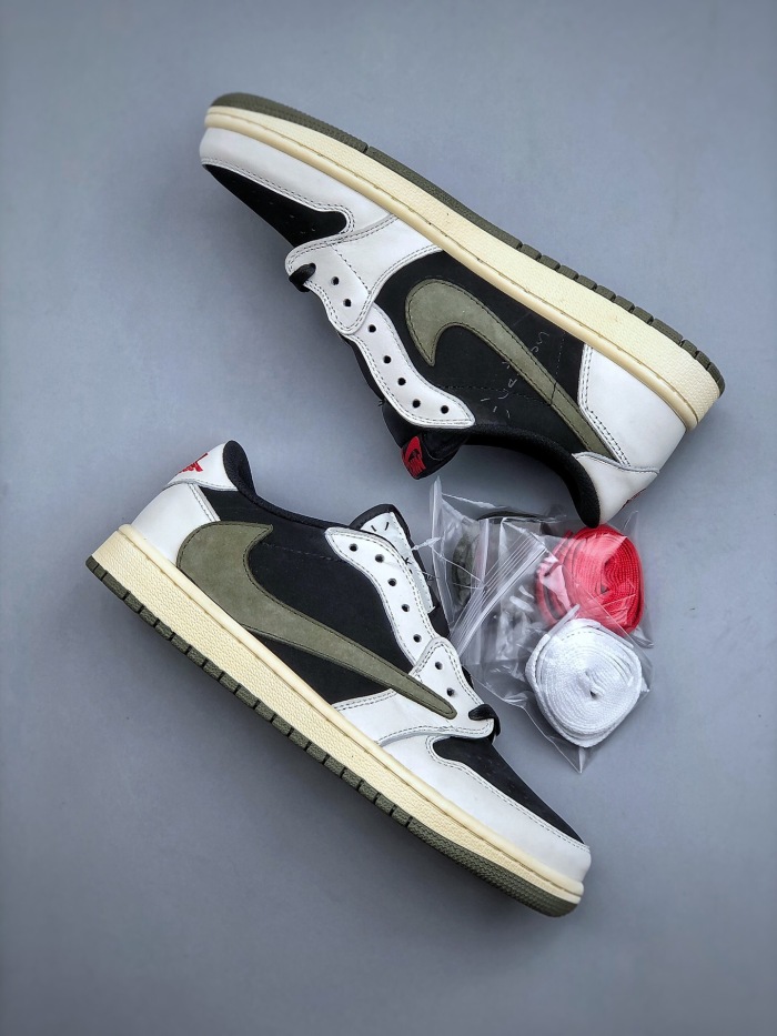 T*ravis S*cott    Nike Air Jordan 1 low  AJ1    (  maikesneakers)