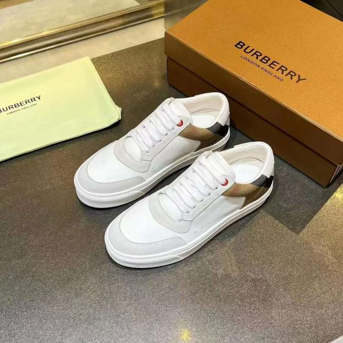 Men Women B*rberry Sneaker  （maikesneakers）