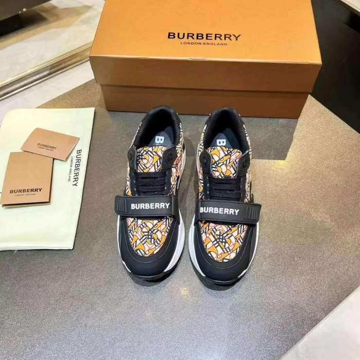 Men Women B*rberry Sneaker  （maikesneakers）