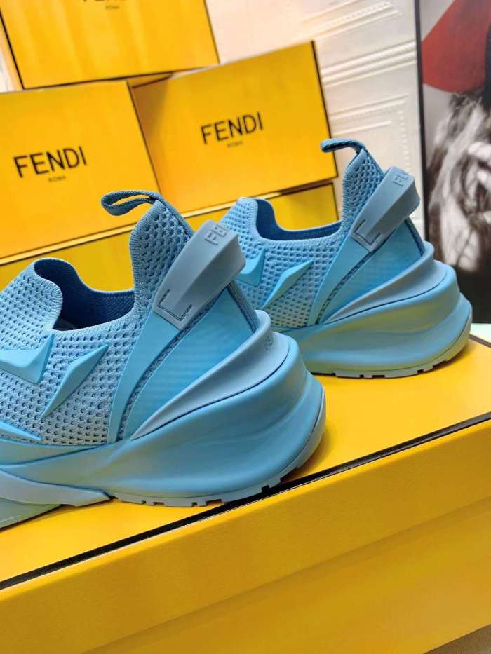 Men Women F*endi Top Sneaker （ maikesneakers ）