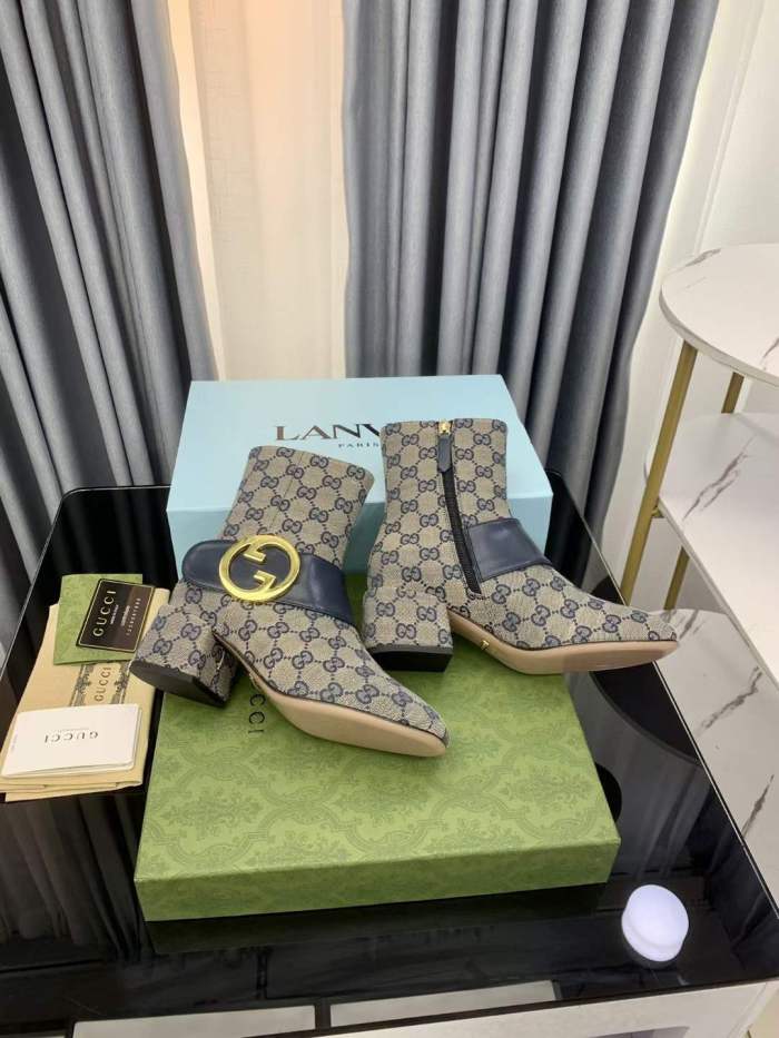 Women  G*ucci   Top Boots   （maikesneakers）