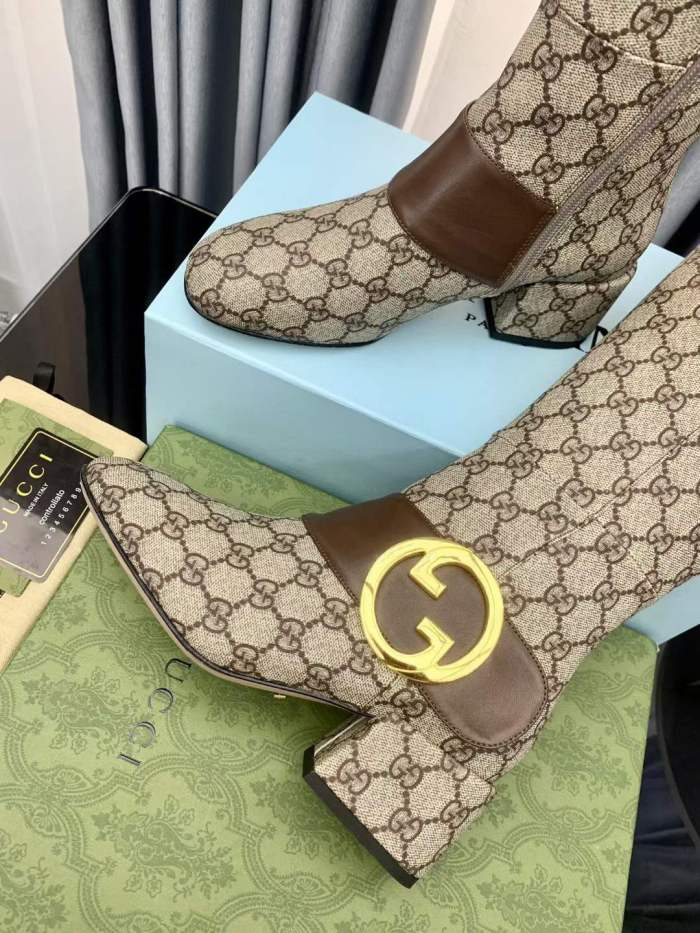 Women  G*ucci   Top Boots   （maikesneakers）