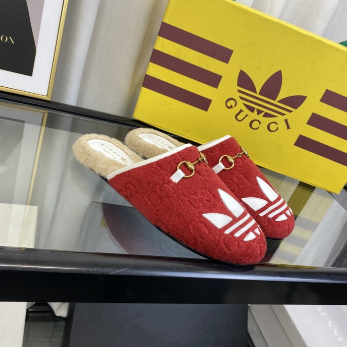 Women G*ucci A*didas Slippers   (Maikesneakers)