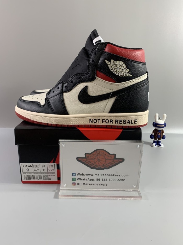 Free shipping maikesneakers Air Jordan 1 NRG “No L’s” 861428-106