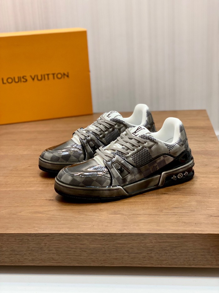 Men   L*ouis V*uitton Top Sneaker   (Maikesneakers)