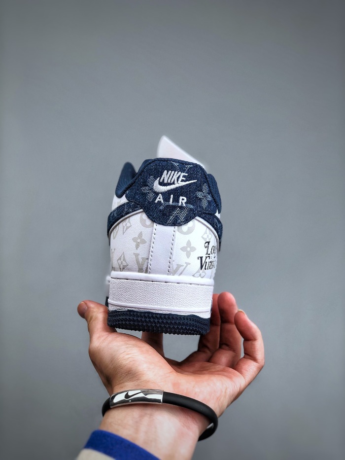 Nike  +  L*V  Air Force 1  ( maikesneakers)