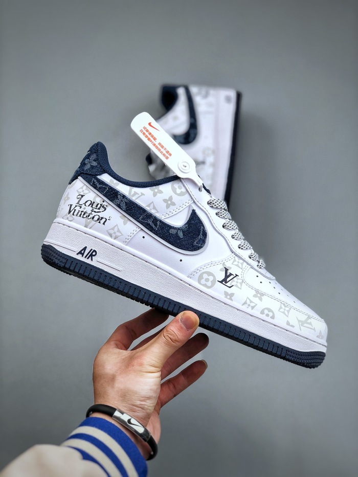 Nike  +  L*V  Air Force 1  ( maikesneakers)