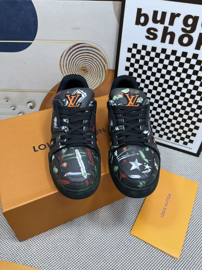 Men  L*ouis V*uitton Top Sneaker   (Maikesneakers)
