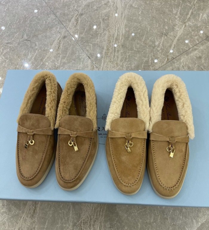 Women  L*oro P*iana Top  Loafer （maikesneakers）