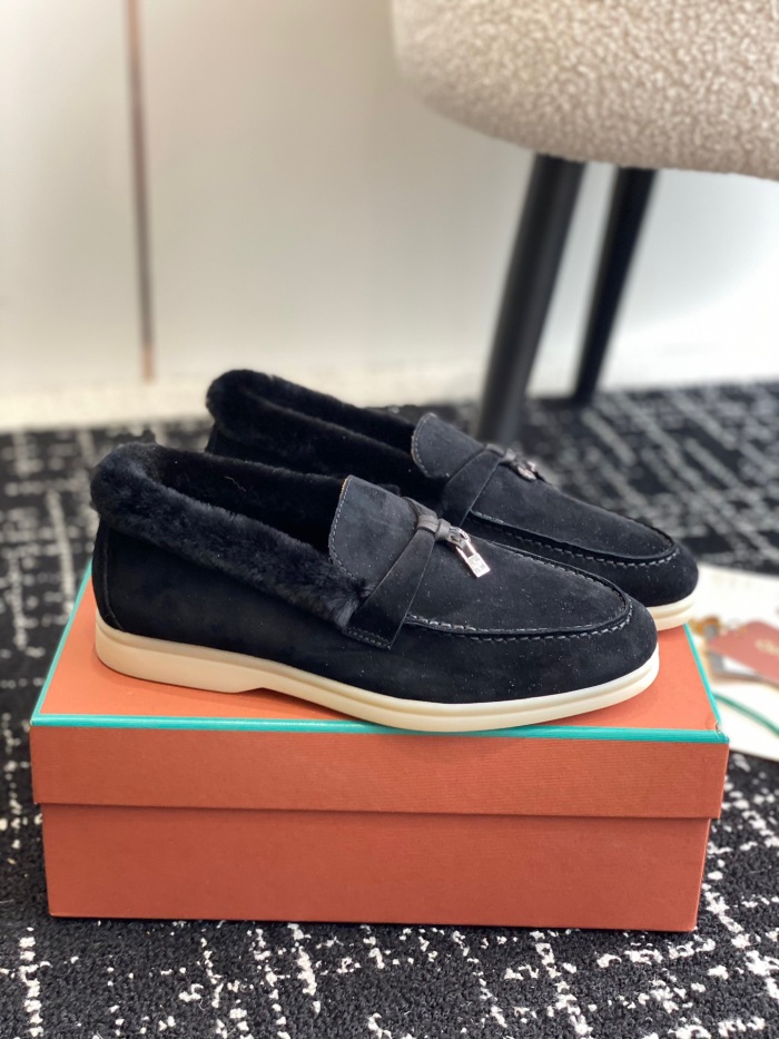 Women  L*oro P*iana Top  Loafer （maikesneakers）