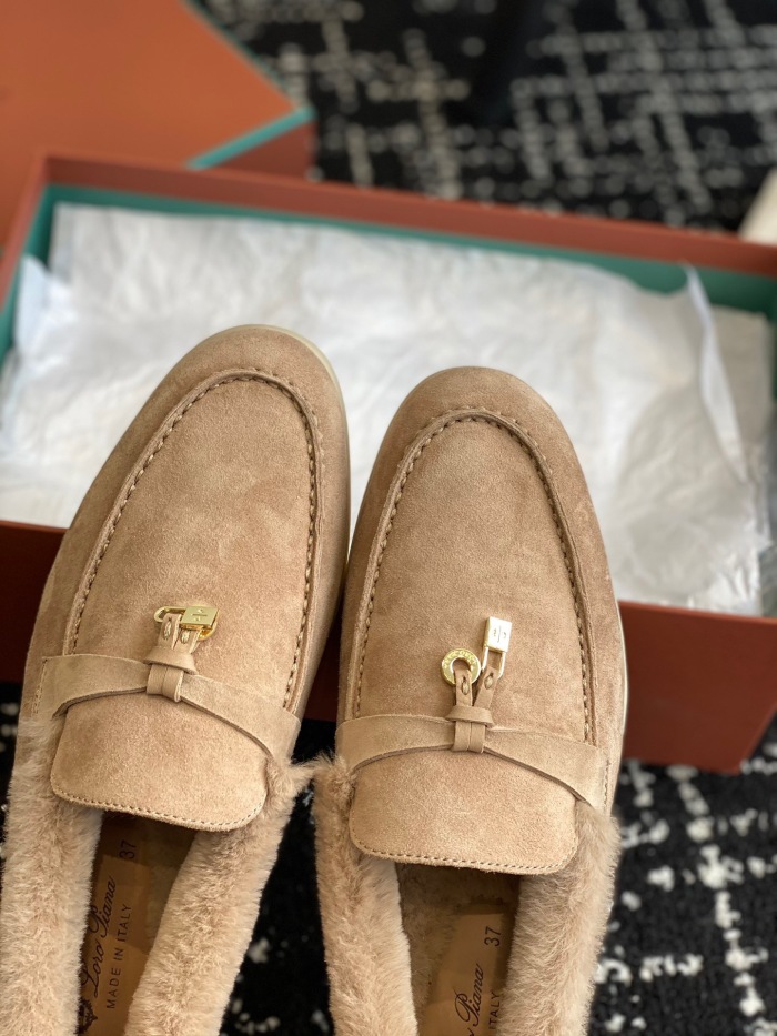 Women  L*oro P*iana Top  Loafer （maikesneakers）