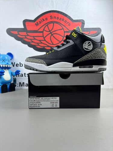 Copy Copy Good quality  maikesneakers Air Jordan 3