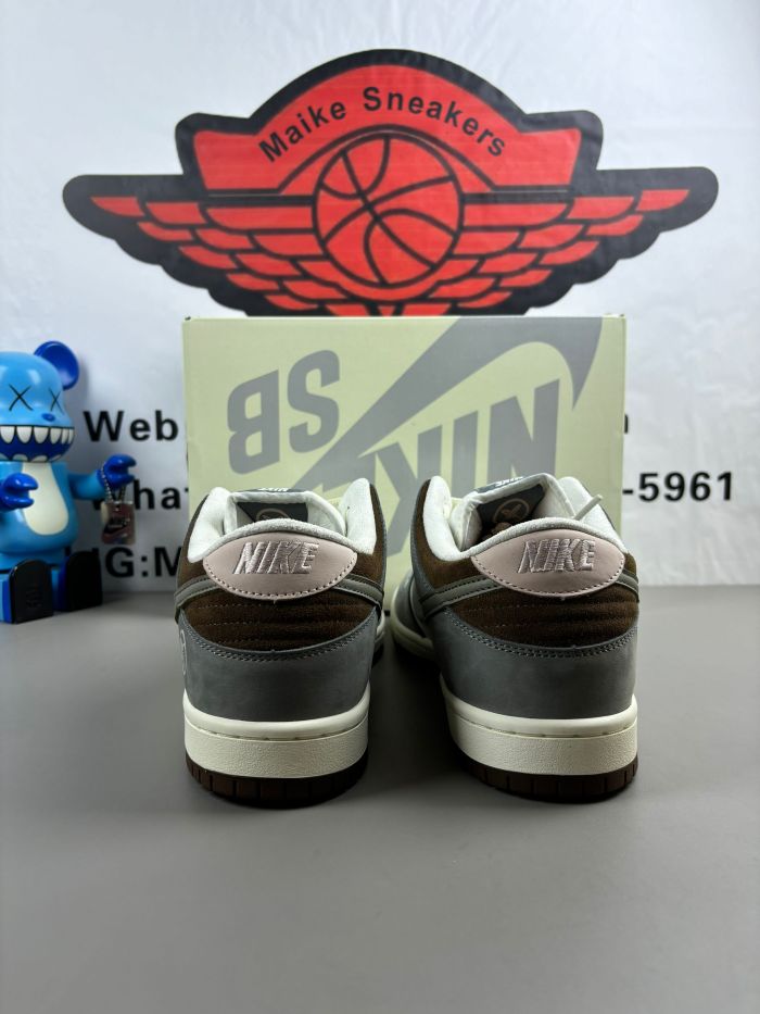Yuto H*origome x NK SB Dunk Low  Soft Mid-Grey
