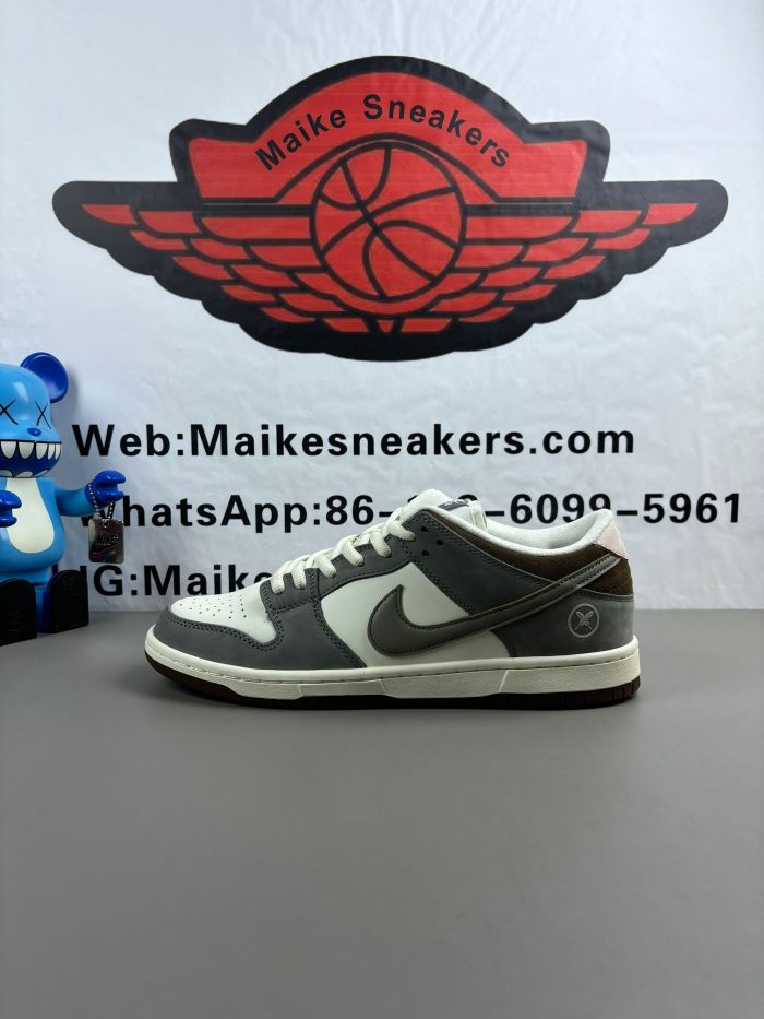 Yuto H*origome x NK SB Dunk Low  Soft Mid-Grey