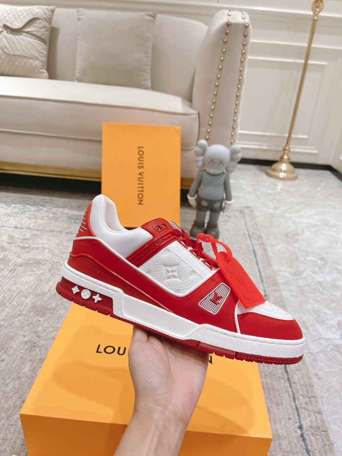 Men  Women  L*ouis V*uitton Top Sneaker