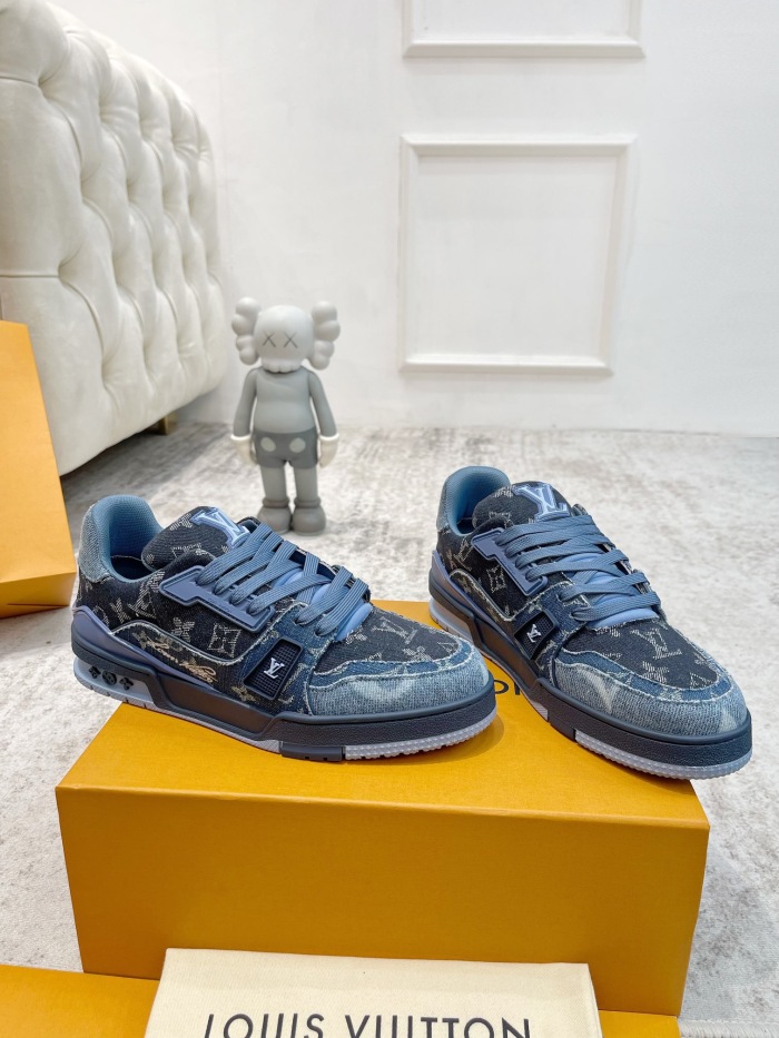 Men  Women  L*ouis V*uitton Top Sneaker