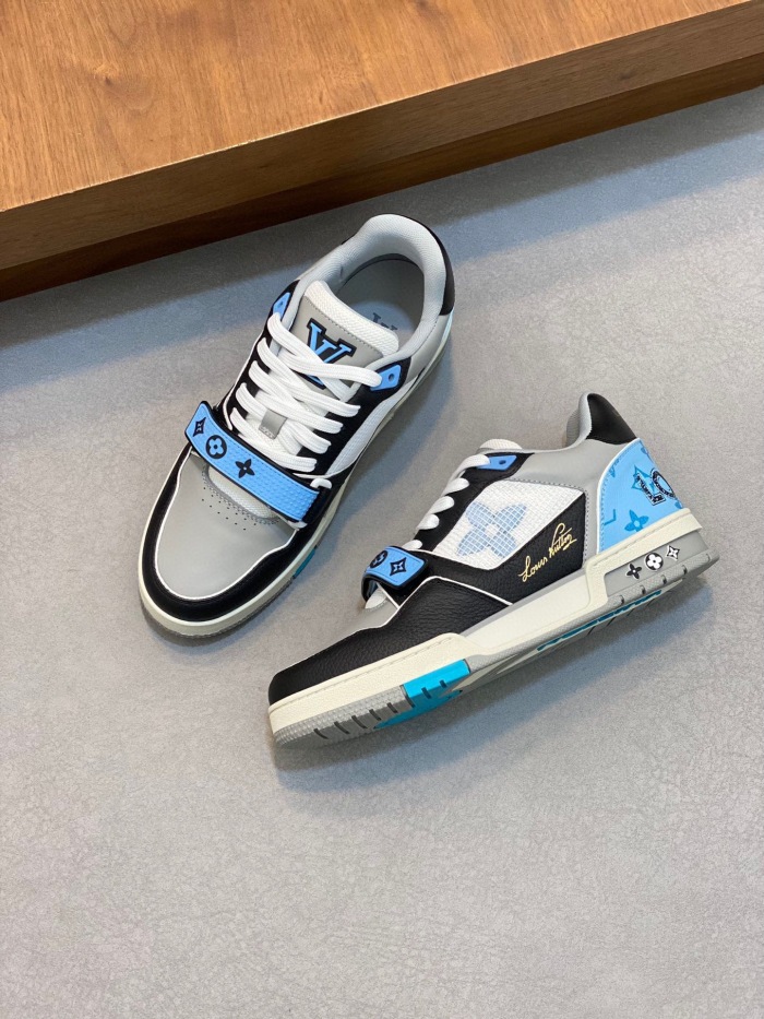 Men  Women   L*ouis V*uitton Top Sneaker