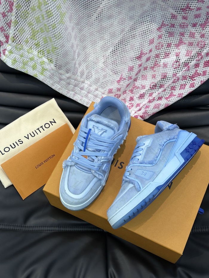 Men  Women  L*ouis V*uitton Top Sneaker