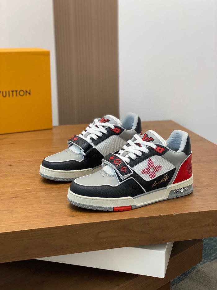 Men  Women   L*ouis V*uitton Top Sneaker