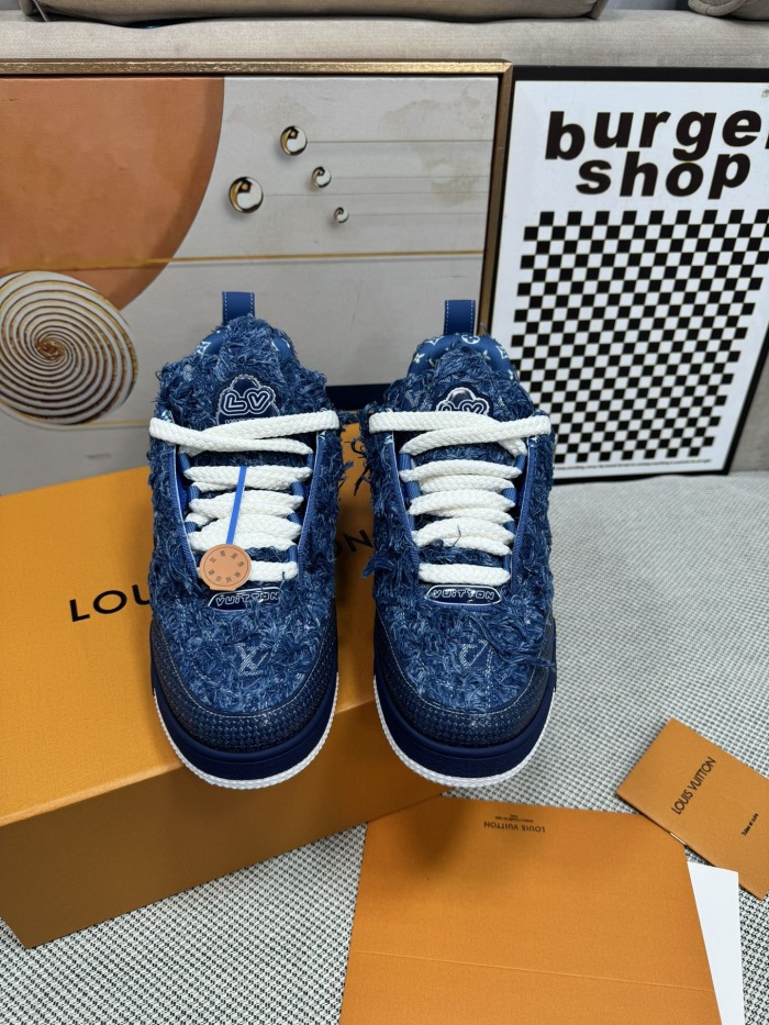 Men  Women  L*ouis V*uitton   Top Sneaker L*V Trainer