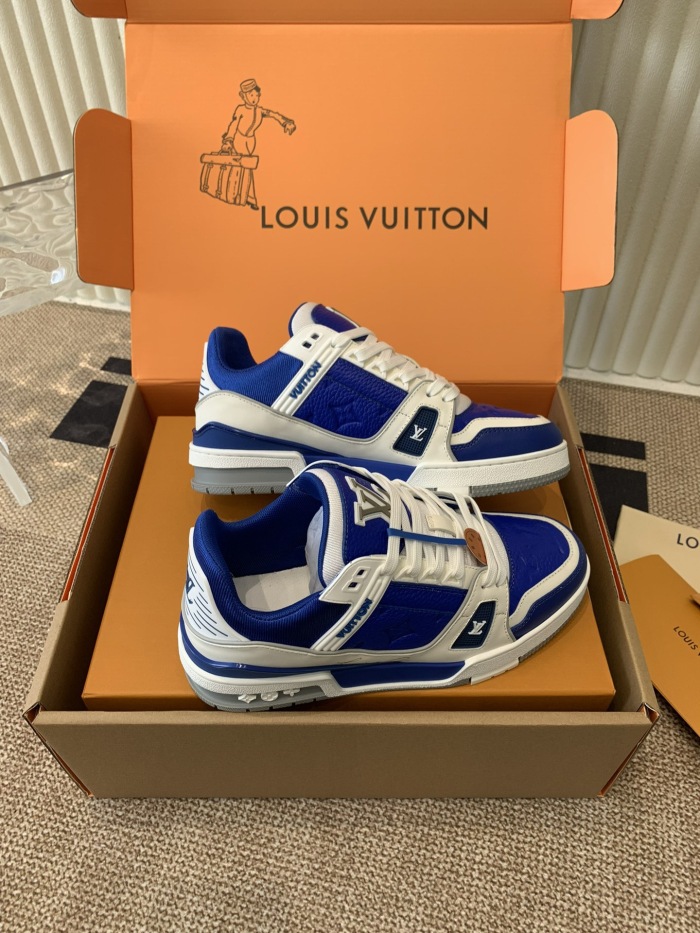 Men  Women  L*ouis V*uitton   Top Sneaker L*V Trainer