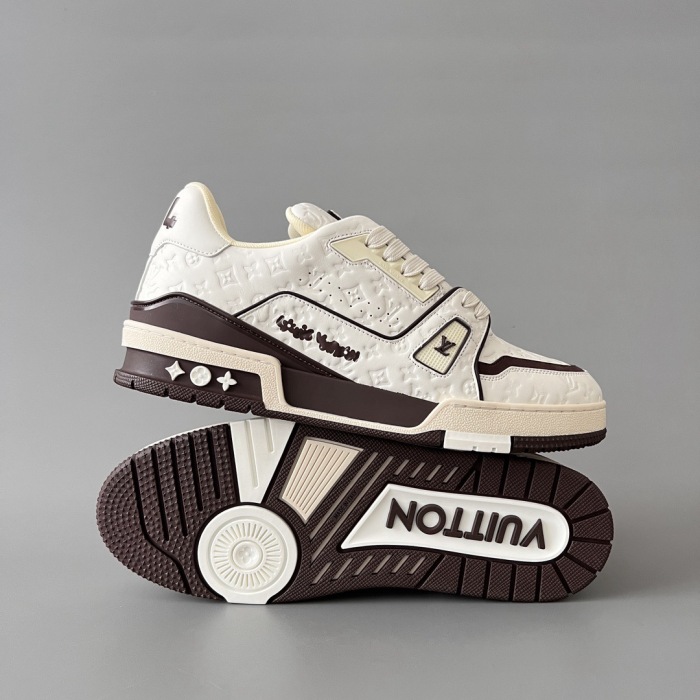 Men  L*ouis V*uitton   Top Sneaker L*V Trainer size 38-46