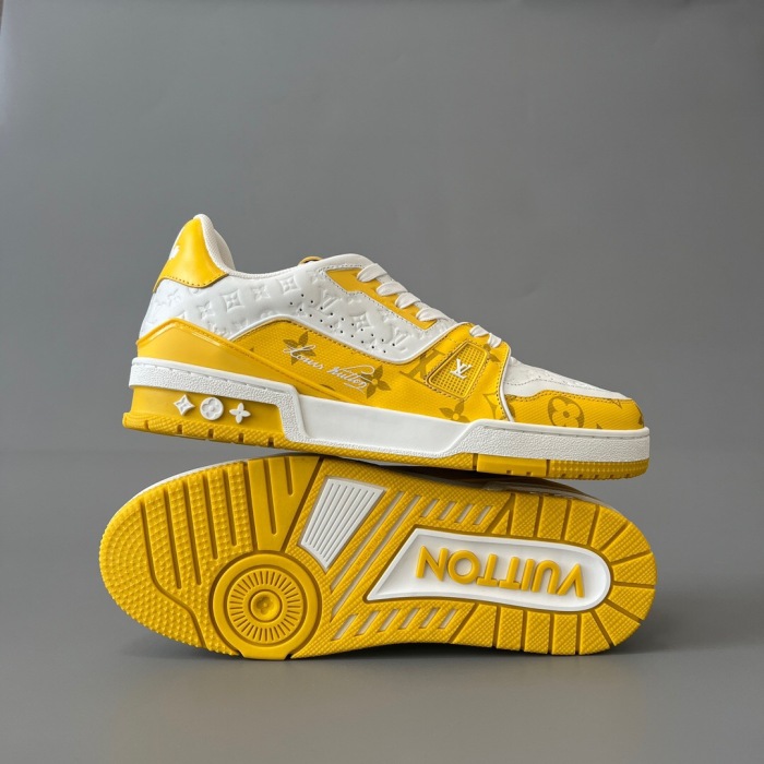 Men  L*ouis V*uitton   Top Sneaker L*V Trainer size 38-46