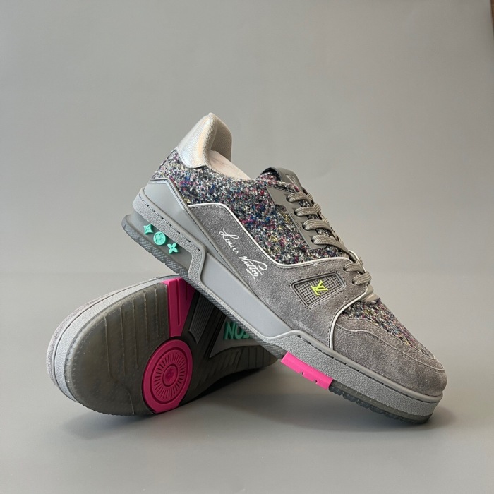 Men  L*ouis V*uitton   Top Sneaker L*V Trainer size 38-46