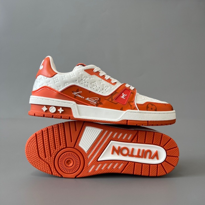 Men  L*ouis V*uitton   Top Sneaker L*V Trainer size 38-46
