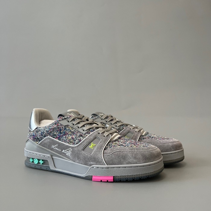 Men  L*ouis V*uitton   Top Sneaker L*V Trainer size 38-46