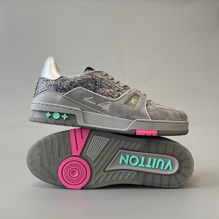 Men  L*ouis V*uitton   Top Sneaker L*V Trainer size 38-46