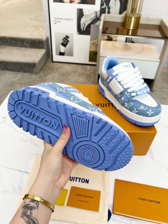 Men  Women  L*ouis V*uitton   Top Sneaker L*V Trainer size 35-46
