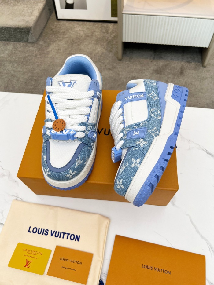 Men  Women  L*ouis V*uitton   Top Sneaker L*V Trainer size 35-46