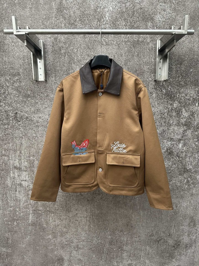 L*V Louis Vuitt*on Top Quality 1:1 Jacket