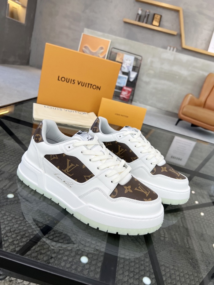 Men  L*ouis V*uitton  Top Sneaker L*V Shoes