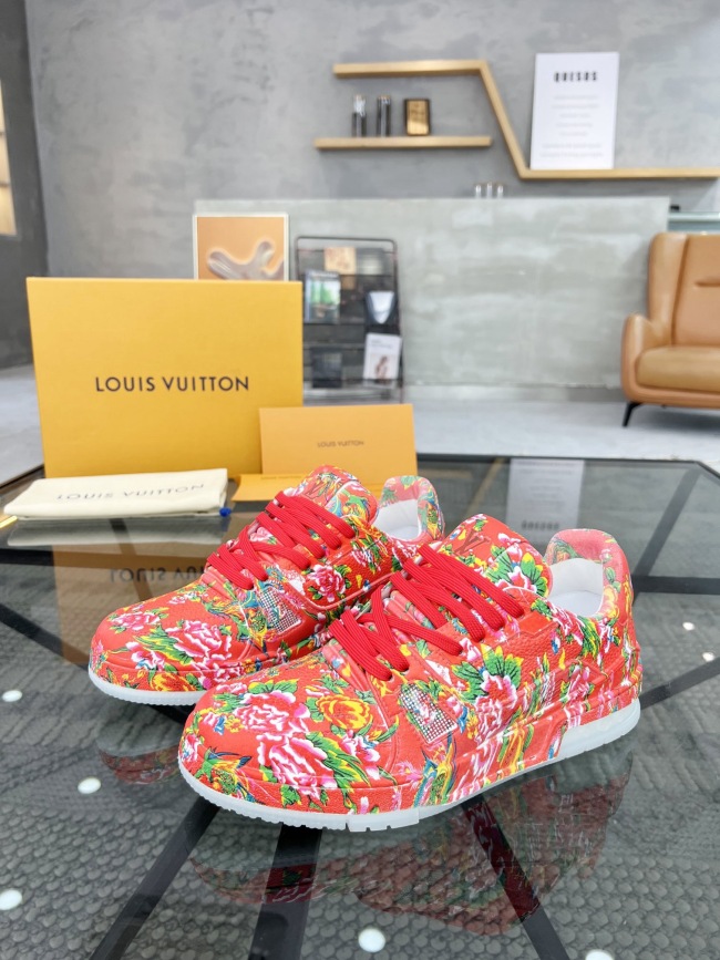 Men  L*ouis V*uitton  Top Sneaker L*V Shoes