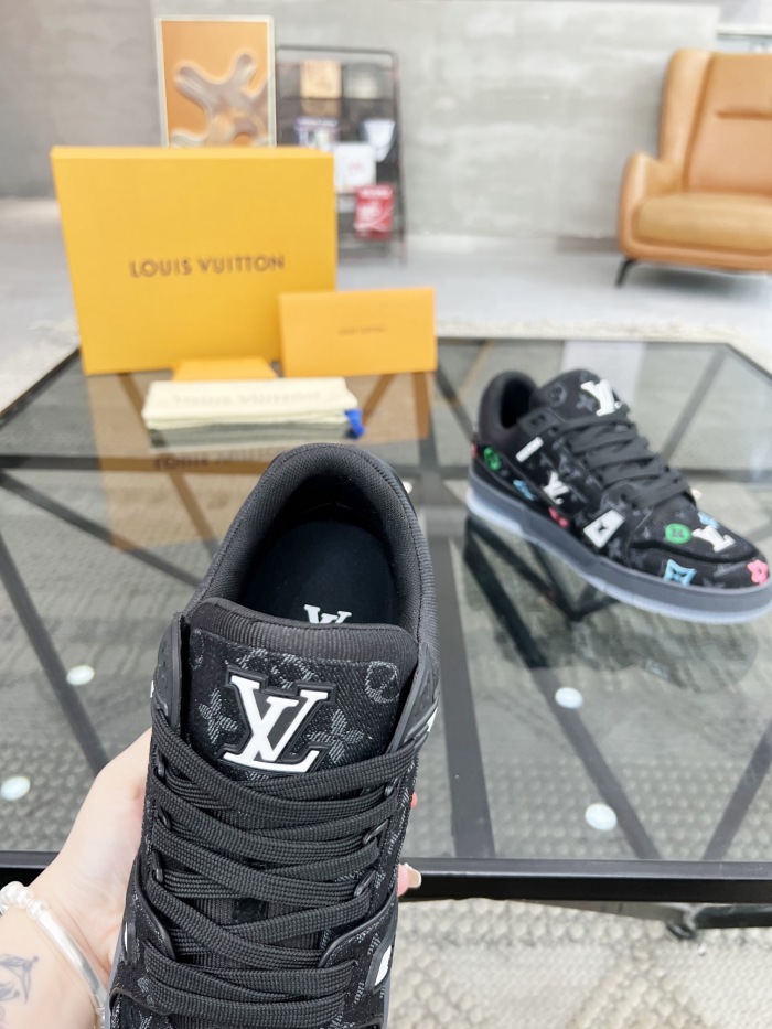 Men  L*ouis V*uitton  Top Sneaker L*V Shoes