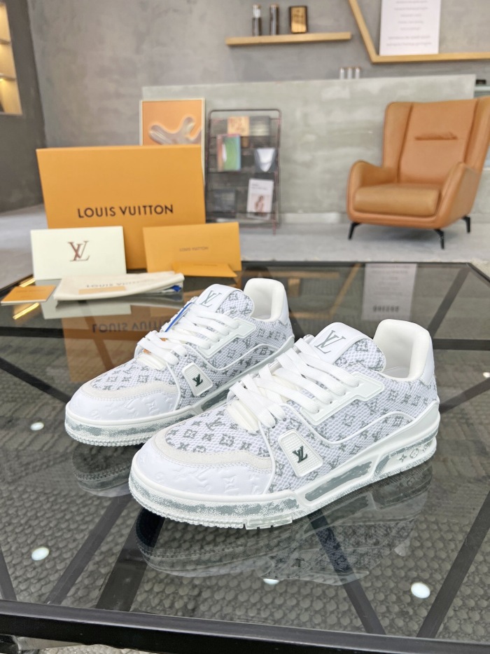 Men  L*ouis V*uitton  Top Sneaker L*V Shoes
