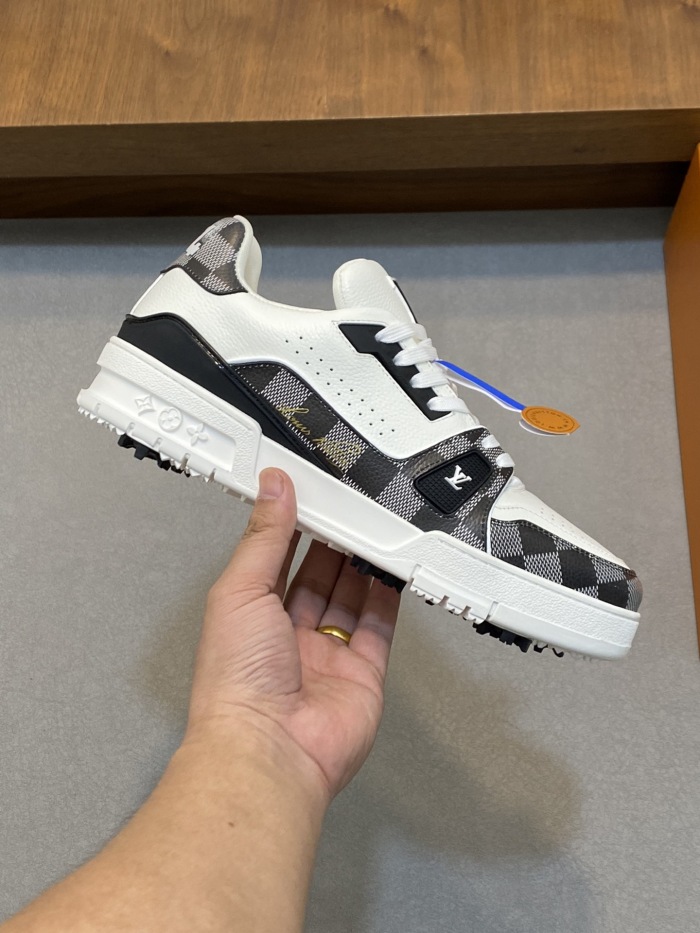 Men  L*ouis V*uitton  Top Sneaker L*V Shoes