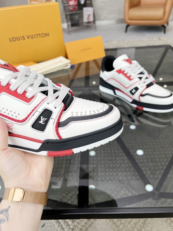Men  L*ouis V*uitton  Top Sneaker L*V Shoes