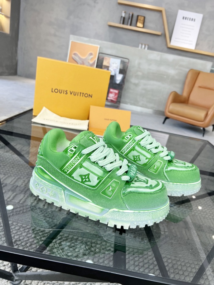 Men  L*ouis V*uitton  Top Sneaker L*V Shoes