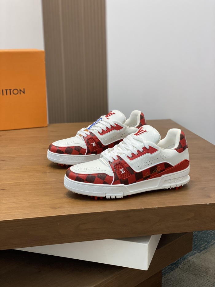 Men  L*ouis V*uitton  Top Sneaker L*V Shoes
