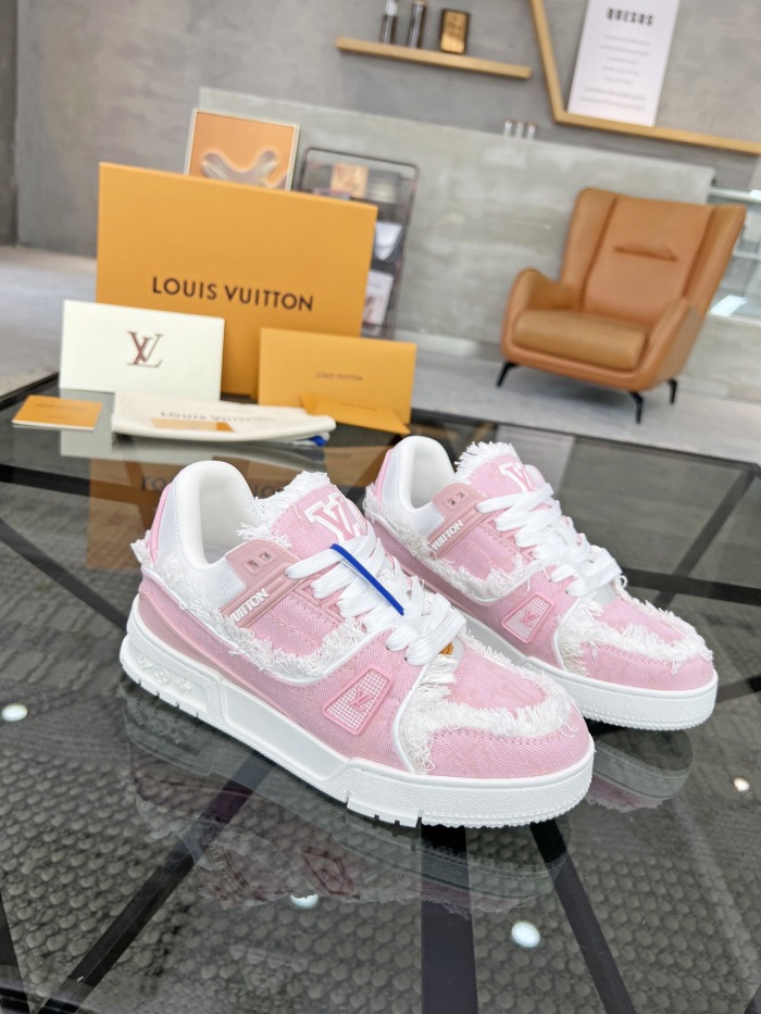 Men  L*ouis V*uitton  Top Sneaker L*V Shoes