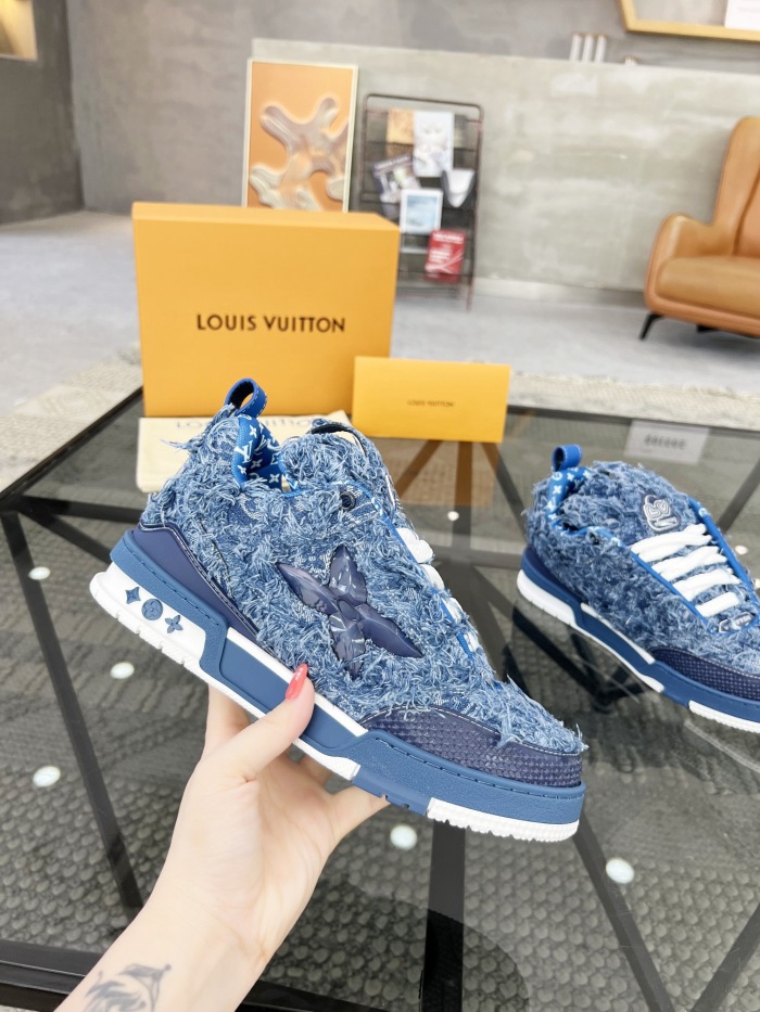 Men  L*ouis V*uitton  Top Sneaker L*V Shoes