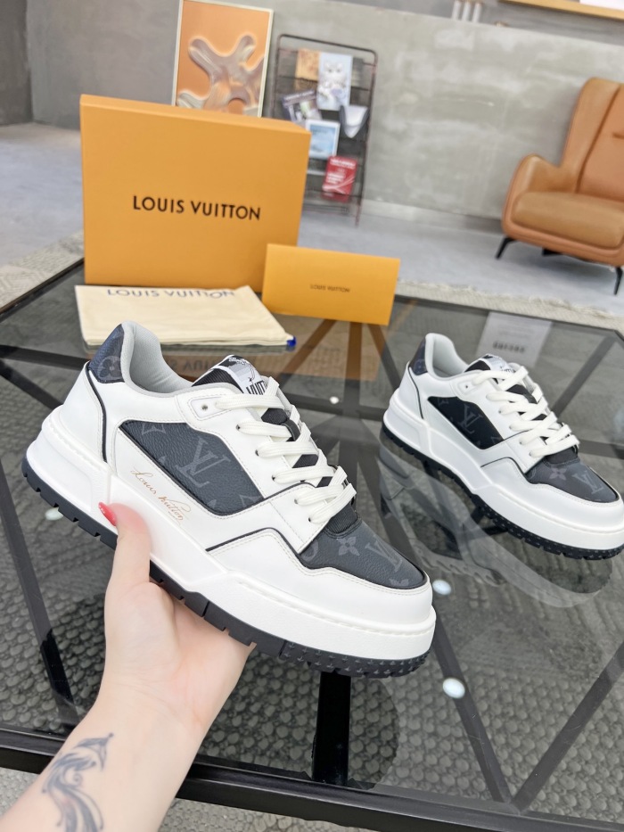 Men  L*ouis V*uitton  Top Sneaker L*V Shoes