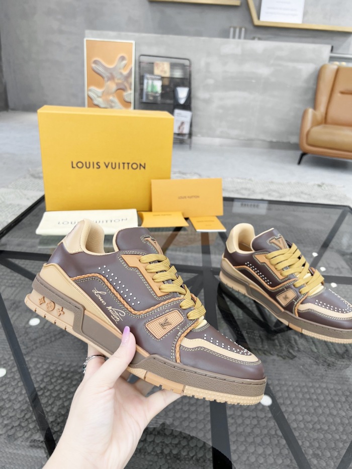 Men  L*ouis V*uitton  Top Sneaker L*V Shoes
