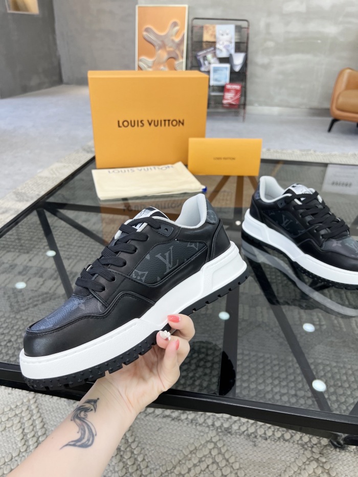 Men  L*ouis V*uitton  Top Sneaker L*V Shoes