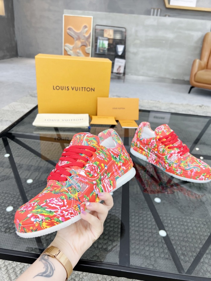 Men  L*ouis V*uitton  Top Sneaker L*V Shoes
