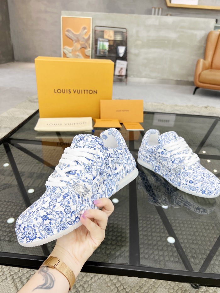 Men  L*ouis V*uitton  Top Sneaker L*V Shoes